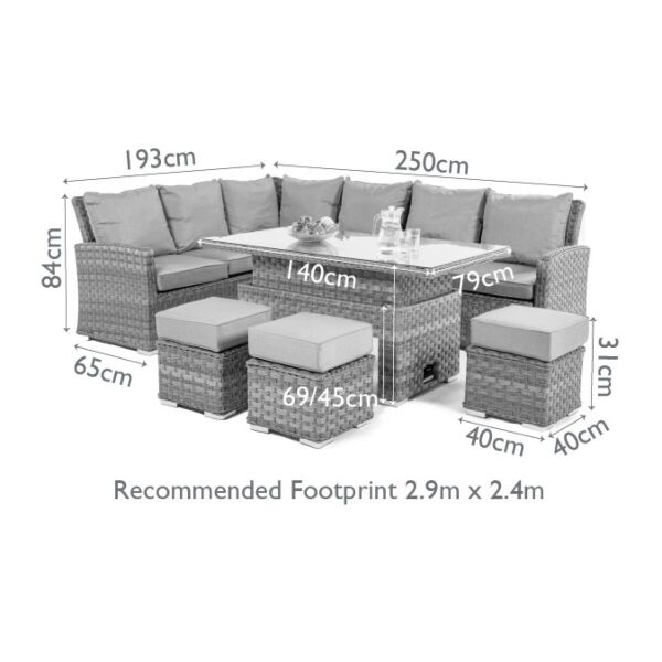 Product Footprint Illustration