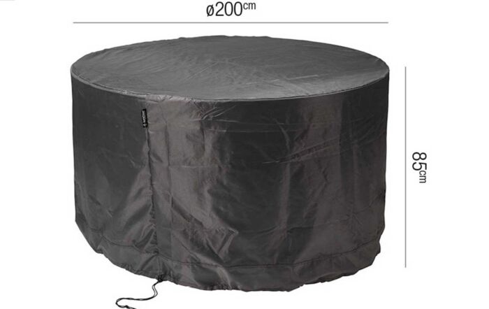 AeroCover Round 200 x 85cm High Garden Furniture Cover-18-C-7912 1