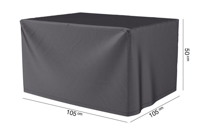 Square Firetable Aerocover 105x105x50cm High-18-C-9116 1