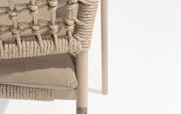 4 Seasons Outdoor Barista Garden Bistro Set With Verdi 45cm Table Latte -91476/214055 1