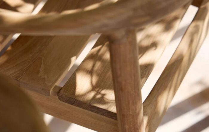 Cane-Line 6 Seat Oval Outdoor Mellow Dining Set - Teak-50301T-P240X130SET54090T-54090YN153