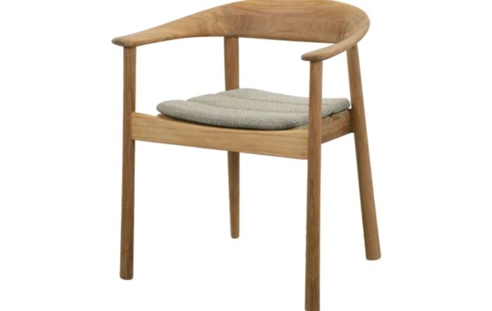 Cane-Line 6 Seat Oval Outdoor Mellow Dining Set - Teak-50301T-P240X130SET54090T-54090YN153