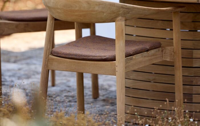 Cane-Line 6 Seat Oval Outdoor Mellow Dining Set - Teak-50301T-P240X130SET54090T-54090YN153 1