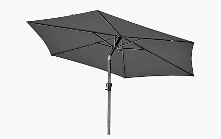 Platinum Riva 2.5m Round Parasol with 25kg Base - Anthracite