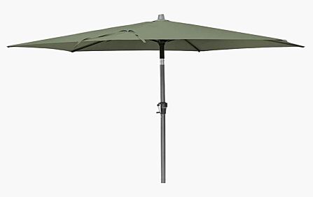 Platinum Riva 2.5m Round Parasol with 25kg base - Olive