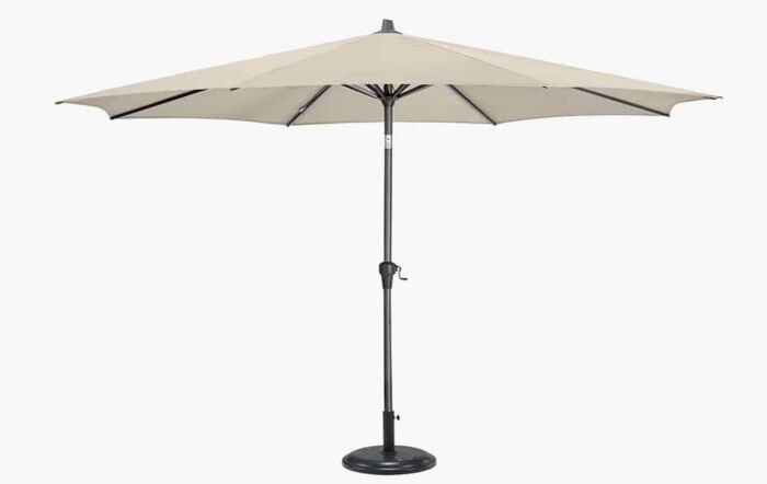 Platinum Riva 3m Round Champagne Parasol