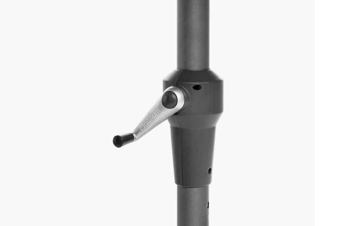 Platinum Riva 3.5m Round Parasol with 25kg Base - Taupe