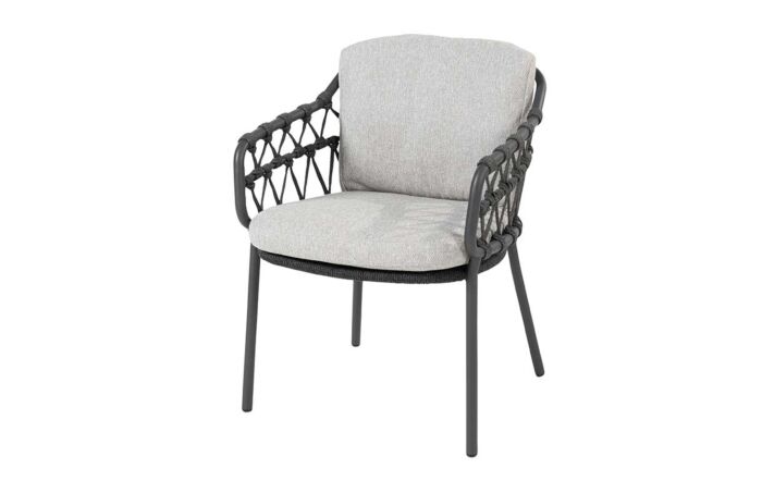 4 Seasons Outdoor Calpi 6 Seat Dining set with Prado Teak Table