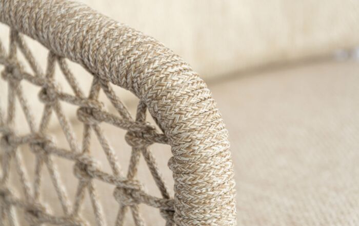 4 Seasons Outdoor Puccini 6 Seat Dining Set With Ellipse Table