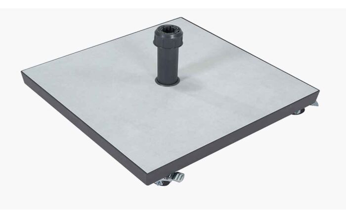 Platinum Ceramica Grey 40KG Wheeled Parasol Base