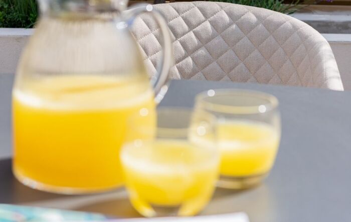 Maze Ambition Oatmeal 6 Seat Oval Dining Set 