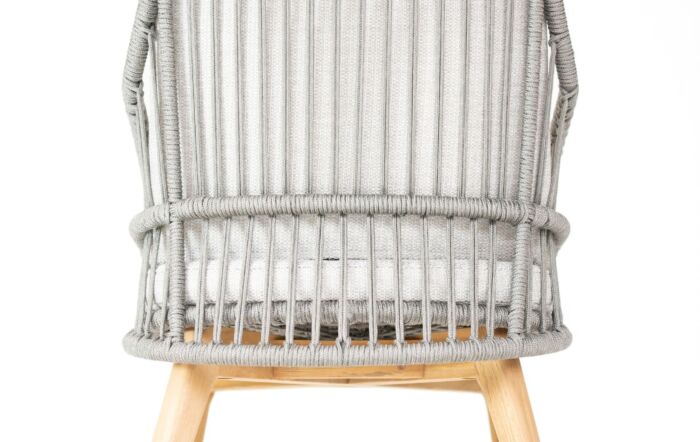 Four Seasons Outdoor Ancora 4 Dining Chairs with Prado Dining Table