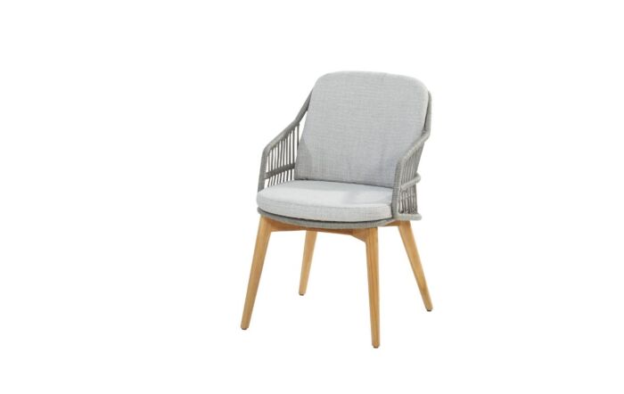 Four Seasons Outdoor Ancora 4 Dining Chairs with Prado Dining Table