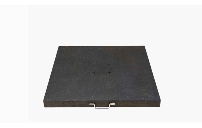 Platinum Arezzo Burnt Black Granite 90KG Parasol Base