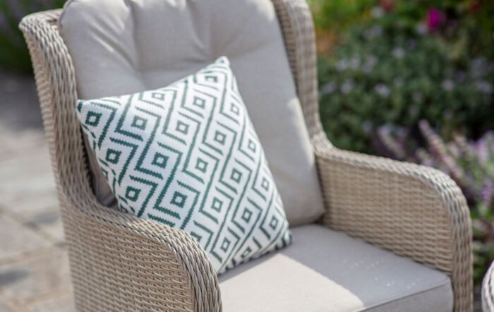 Bramblecrest Chedworth Sandstone Rattan Bistro Set 