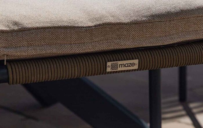 Maze Bali Rope Olive Green Four Seat Dining Set 