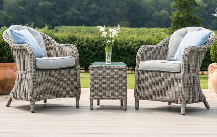 Maze Oxford Grey Bistro Set 