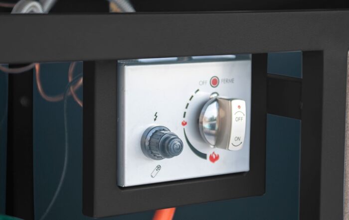 Maze Pulse Oatmeal 3 Seat Sofa Set With Firepit Table